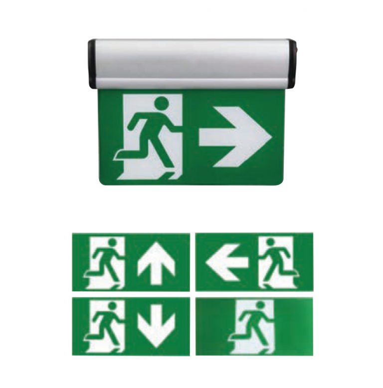 ADDRESSABLE  EMERGENCY  EXIT SIGN FG-T741