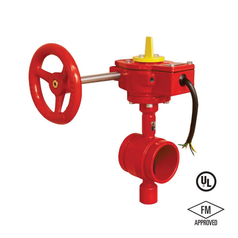 BUTTERFLY VALVE GROOVED END & WAFER TYPE 300PSI