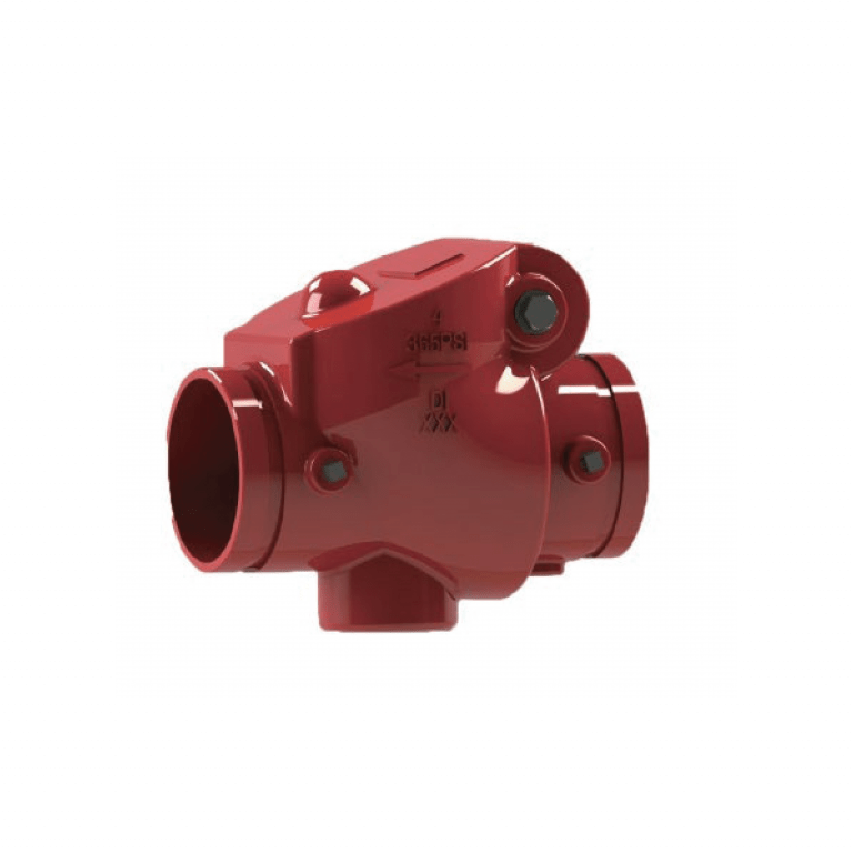 Resilient Seated Grooved Ends Swing Check Valve FCG01
