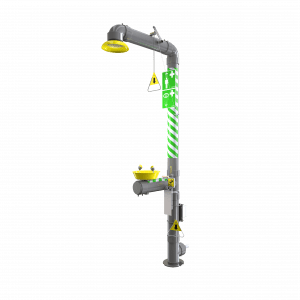 STAINLESS STEEL SAFETY STATION, FREEZE RESISTANT